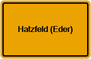 Grundbuchauszug Hatzfeld (Eder)